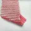 Tejido de Malla con Patrón de Espiga de Trigo con Estampado Completo Dorado, Tejido de Malla Elástica de Espiga para Decorar Vestidos de Escenario y Desfile de Moda