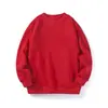 Suéter nuevo de otoño e invierno para niño estilo coreano con forro polar, suéter de punto para niños de talla mediana, color sólido, top de cuello alto, suéter para niños