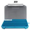B Caja de herramientas para señuelos de inserción de una sola capa B Caja de herramientas con inserción Caja de almacenamiento multifuncional para accesorios de pesca Caja para anzuelos de pesca