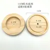 No de 3 secciones. 7 65mm Diámetro Base para Manualidades Navideñas Accesorios de Iluminación Juguete DIY Luz Productos de Madera Arte en Hierro Luz Decorativa