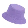 Chapéu de Pescador Personalizado com Logo Impresso Algodão Puro Alta Qualidade Cor Sólida Chapéu Leve para Caminhada ao Ar Livre Proteção Solar Chapéu Feminino