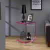 Soporte para Personalización de Mesa de Café de Acrílico de Alta Transparencia PMMA Mesa Lateral para Sofá Plexiglás Mesa de Café Pequeña Móvil Según Dibujos