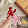 Pinza para el Cabello Pequeña, Exquisita y Linda de Acrílico con Forma de Cangrejo de Mar y Estrella de Mar Dibujo Animado Pinza para Flequillo para Mujeres