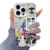 Funda de Teléfono Móvil Creativa de Cruz Colorida Adecuada para Apple 16Promax Iphone13/12 15Plus Anticaída 11