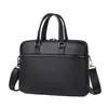 Maletín de Negocios para Hombre Simple Repelente al Agua, Bolso de Mano para Portátil, Bolso de Hombro, Bolso Cruzado
