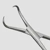 Pinzas Shunxing para toalla de pelo pinzas de acero inoxidable para levantar toallas pinzas quirúrgicas para toallas de médico pinzas para tela pinzas para toallas con agujero pinzas de agarre