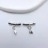Contas Espaçadoras Sino da Fortuna Banhado a Ouro Cobre Junta de Bambu Tubo Curvo Contas com Furo Grande Contas Soltas Pulseira Colar Joias DIY Acessórios de Contas