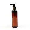 Frasco de emulsão Spot 250ml com interruptor de pressão tipo pump, frasco de plástico PET, frasco de emulsão de ombro redondo