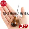 9Yw Punzón con Mango de Madera//Punzón Hecho a Mano con Forma de Calabaza Herramienta de Costura para Reparación de Zapatos de Cuero Punzón de Zapatero Antiguo