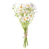 Manzanilla Margarita Artificial Ramo de Flores Falsas Decoración de Escritorio Arreglo Floral Flor de Seda Accesorios para Fotografía Floral Decoraciones de Mesa