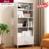 Estantería Moderna Minimalista para el Hogar con Puertas, Estante de Almacenamiento Estrecho a Prueba de Polvo, Gabinete de Almacenamiento Simple Multicapa de Pie para la Sala de Estar