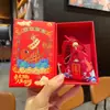 Llavero Colgante Original de Dibujos Animados del Festival del Bote del Dragón, Bollo de Arroz Lindo, Buena Suerte en los Exámenes, Ánimo para los Exámenes de Ingreso a la Escuela Secundaria y la Universidad, Regalo de Graduación