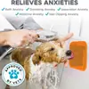 Almofada de Lamber para Pet de Silicone Transfronteiriça Pet Food Appliance Sucker Licking Pad Almofada de Comida Lenta Anti-engasgo Pote de Comida Lenta Almofada de Lamber para Cachorro