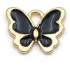 Pulseira Colar Pingente Borboleta Liga Esmaltada DIY Feito à Mão Transfronteiriço Chaveiro Joia Brincos