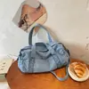 Bolso Cruzado de Lona y Mezclilla 2026 Nuevo para Mujer, Bolso de Hombro de Gran Capacidad, Bolso de Mano Casual, Bolso Almohada, Bolso Cruzado para Estudiante
