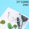 Accesorios para joyería DIY 35*23mm Gancho de Pescado ancla marina gancho de joyería