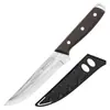 Cuchillo para Deshuesar Forjado para Uso Comercial, Cuchillo para Cortar Carne Ultraafilado, Cuchillo para Cortar en Piezas, Cuchillo Especializado para Sacrificio de Cerdo en Mataderos