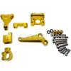 Adecuado para Kawasaki Z300 Z250 años 13-16 soporte de tamaño de titanio modificado amortiguador de dirección cabeza antivibración