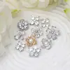 Botões de Cobre com Zircônia Casaco Suéter Vestido Decoração de Roupa Botões Costurados à Mão Acessórios DIY Botões de Alto Padrão Zircônia