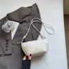 Bolsa Pequena em Formato de Nuvem para Mulheres, Nova Tendência da Primavera de 2026, Bolsa de Ombro Transversal Plissada Estilosa, Bolsa de Celular da Moda de Nicho
