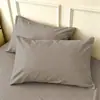 Fronhas Masculinas Classe A Anti-Saliva e Anti-Óleo, Conjunto de Dois, 48x74cm, Conjunto Completo para Travesseiro Único com Capa Interna