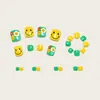Novos Adesivos de Unha do Pé Smiley Edição Limitada de Verão Que Realçam o Branqueamento, Adesivos de Unha do Pé Removíveis de Alta Qualidade, Produtos Acabados Atacado