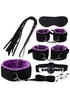 Set de bondage de peluche, set de bondage alternativo, set de diez piezas, set de ocho piezas, set de siete piezas, set de cuerda de algodón y esposas de nailon