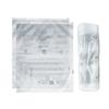 Saco de embalagem para suéter de roupa Saco de armazenamento de PE com zíper Saco plástico transparente 10 seda Mensagem de aviso Saco com fecho zip 30 * 40cm