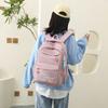 Nova mochila escolar para alunos da escola primária 2-6 estilo coreano mochila casual leve de grande capacidade para meninas do ensino fundamental e médio