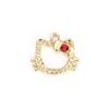 Colgante de Accesorios de Hello Kitty Gato Colgante Pequeño Aleación Diamante Accesorios de Joyería DIY Pulsera Ropa Material de Collar