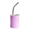 Cross-border 3oz Mini Car Cup Café Bebidas Destiladas Cerveja Camada Dupla Tubo de Sucção de Aço Inoxidável Copo Frio Comércio Exterior Copo Duplo Bebida