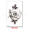 Pegatina de Tatuaje Pegatina de Tatuaje para Mujer Flor Brazo Medio Brazo Set de Pegatinas de Tatuaje