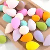 Set de Mini Esponjas para Maquillaje tipo Macaron, Esponja Doble Uso para Corrector y Detalles