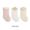 Calcetines para recién nacidos Invierno Nuevo estilo Forro polar Gruesos Dibujos animados Sin costuras Calcetines para bebé para recién nacidos y bebés Otoño e Invierno Caña media