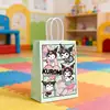 Bolsa de Regalo Sanrio Personalizada Bolsa Tote de Dibujos Animados Kuromi Bolsa de Empaque para Cumpleaños de Jardín de Infancia Empaque para Papelería y Accesorios