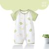 Mono de bebé de verano fino para recién nacido, ropa de verano de manga corta con aire acondicionado, ropa de verano de algodón para bebé.