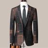 Promoción principal nueva chaqueta de traje de talla grande de comercio exterior elástica de un solo botón personalidad moderna traje pequeño moda versátil