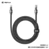 Cable de Datos de Carga Rápida Remax de Aleación de Zinc 100W Pd30W Cable Trenzado Transparente Tipo-C Cable de Carga para Teléfono Móvil 1.2m