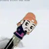 Clip de Aluminio Hueco de Anime Marcador de Libros de Acero Inoxidable Clip de Papel de Cobre Du Fu Marcador de Libros Metálico de Dibujos Animados Personalización
