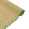 Esterilla de Bambú Verde Individual de Verano para Estudiantes Dormitorio Esterilla de Cama 0.9 m Cama Color Original Bambú Esterilla de Hierba
