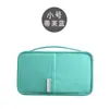 Bolsa para guardar documentos, Bolsa de viaje para pasaporte, Bolsa para documentos, Tarjetero para pasaporte, Billetera, Bolsa portátil de tela Oxford para documentos