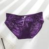 Ropa interior Youtao popular sexy de encaje jacquard Calzones de mujer de cintura media sin costuras simples sexys transparentes