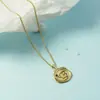 Nuevo Collar de Lujo Vintage Dumbo 2020 para Mujer Diseño de Nicho de Moda Colgante Redondo Cadena para Clavícula