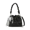 Bolso de Cubo Patchwork de Moda para Mujer 2026 Nuevo Bolso Versátil Simple de Primavera Bolso Cruzado Exquisito y Moderno