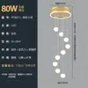 Lámpara de araña para sala de estar dúplex 2026 nuevo modelo villa entrepiso hueco araña grande loft techo alto luz de escalera