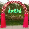 Arco de Flores de Seda Puerta de Flores Completa Puerta de Flores para Boda Evento de Celebración de Apertura de Tienda Nuevo Arco de Flores Soporte para Flores Accesorios de Flores para Boda