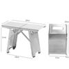 Banqueta Dobrável Portátil para Exterior Doméstica de Metal Pequena Banqueta Infantil Banqueta de Trem Adulto Banqueta de Pesca Simples e Atacado