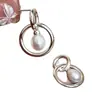 Pendientes Dulces Redondos de Perla de Imitación para Mujer, de Alta Gama, a la Moda, Versátiles, Pendientes Exquisitos, Pendientes Estilo Nicho Ins