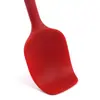 Espátula Pequeña de Silicona, Espátula en Forma de T de Lengua de Pato Integrada, Espátula Verde para Mezclar Crema, Ensalada, Espátula Todo Incluido para Crema