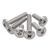 Tornillo de cabeza plana grande con ranura cruzada JIS B 1111 tornillo autorroscante de acero inoxidable tornillo de cabeza redonda grande autorroscante